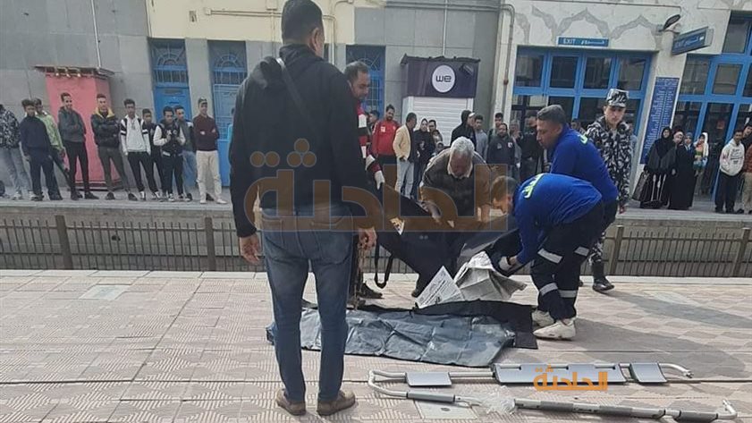 مصرع شاب تحت عجلات المترو