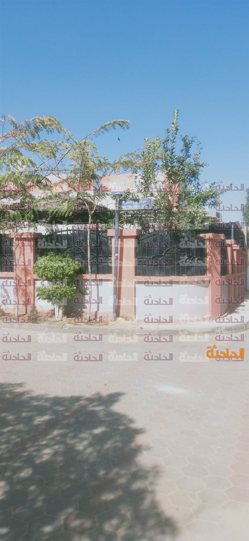 مكان الحادث