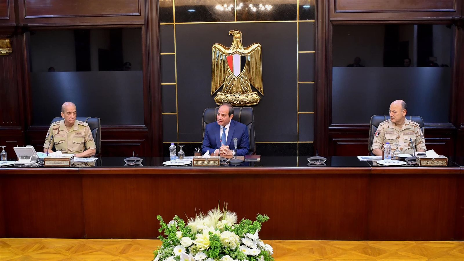 الرئيس السيسي يترأس اجتماع المجلس الأعلى للقوات المسلحة