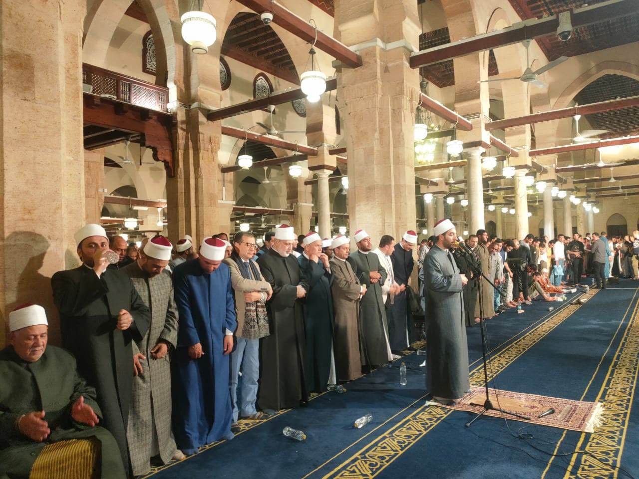 الجامع الأزهر كامل العدد في ليلة القدر