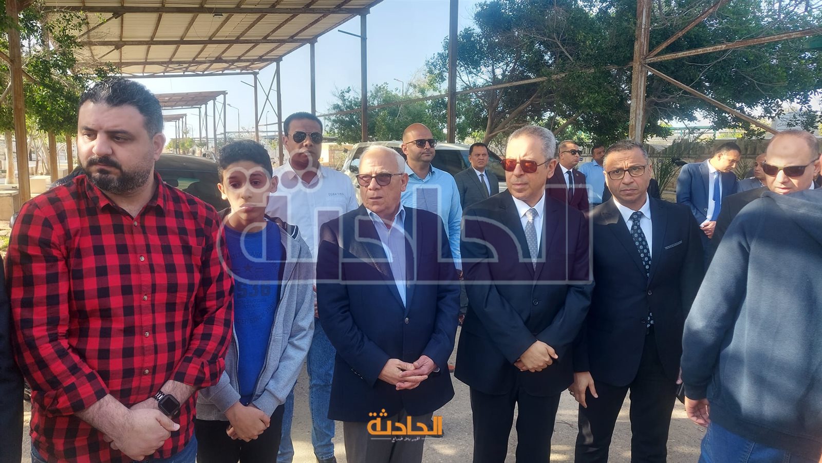 لقطات من جنازة العميد شريف طايل