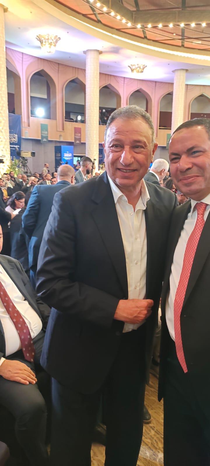 محمود الخطيب ومرتضى منصور في أولى جلسات الحوار الوطني4