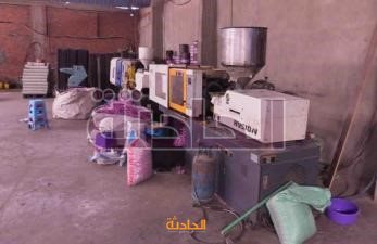 ضبط 5 مصانع عشوائية لإنتاج المخصبات الزراعية وأدوات المائدة المغشوشة
