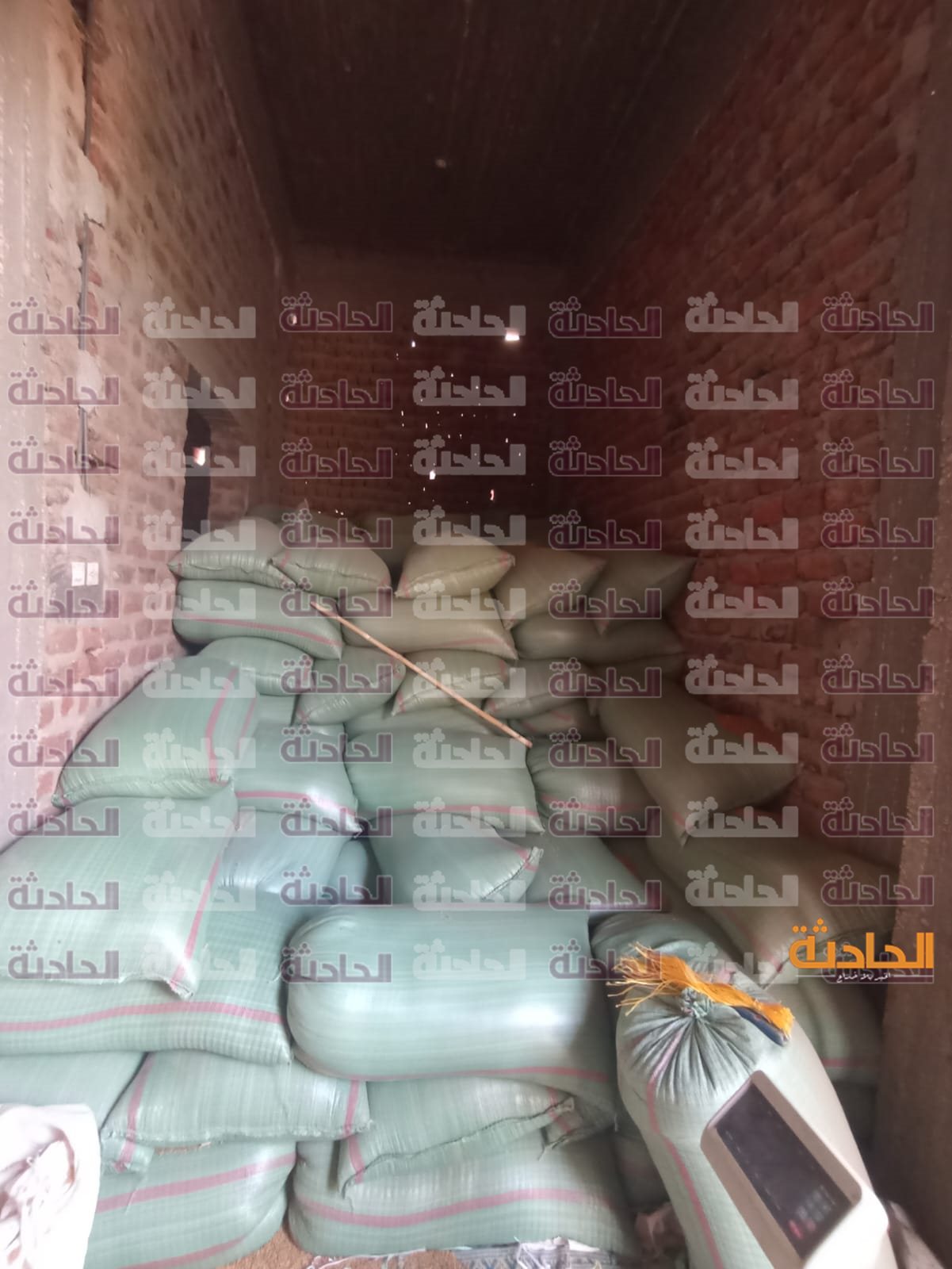 ضبط قمح محلي محظور تداولها خارج منظومة التوريد