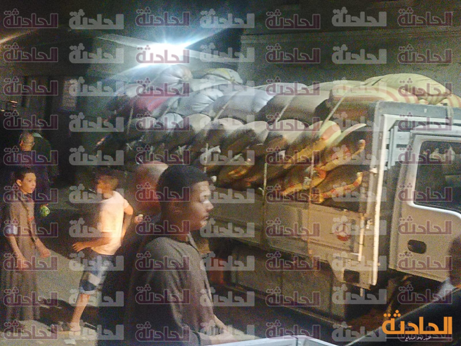 ضبط قمح محلي محظور تداولها خارج منظومة التوريد