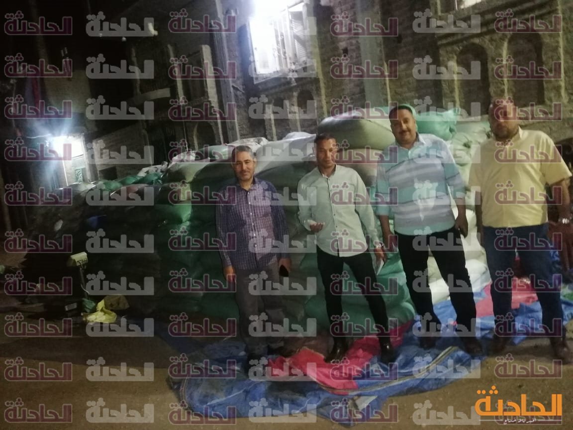 ضبط قمح محلي محظور تداولها خارج منظومة التوريد