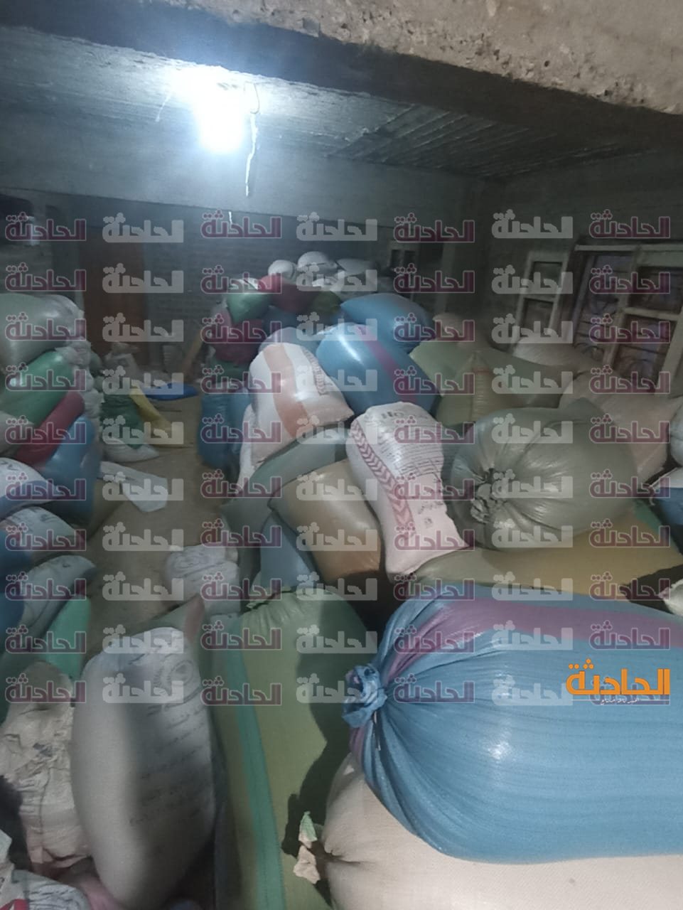ضبط قمح محلي محظور تداولها خارج منظومة التوريد