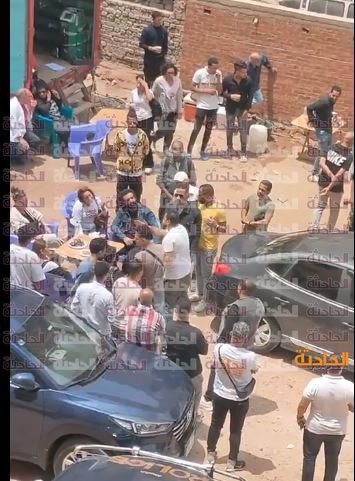 محمد رمضان يتسبب بأزمة مرور بالمنصورة