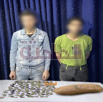 ضبط اثنين مسجلين في دمياط