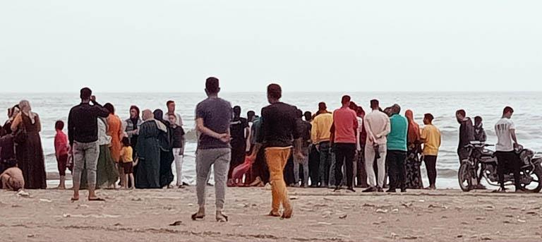 غرق شقيقين وابن عمهما في جمصة