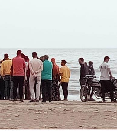 غرق شقيقين وابن عمهما في جمصة