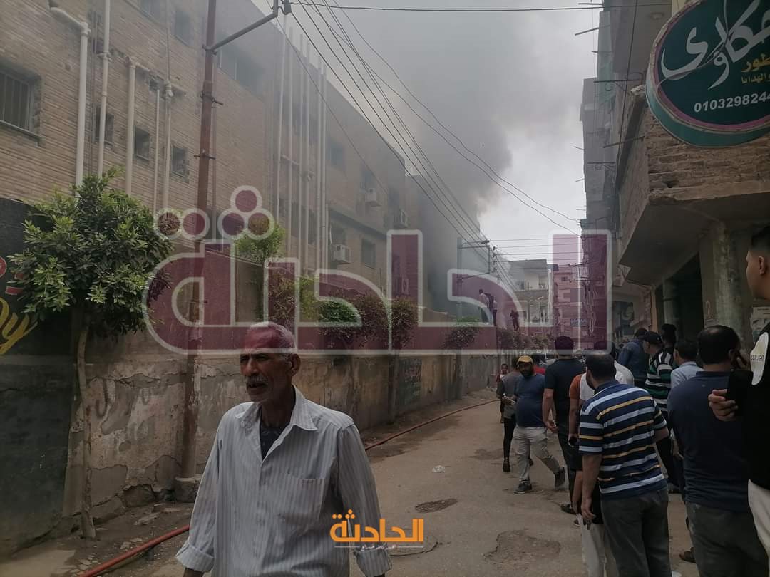 حريق مستشفى دكرنس العام