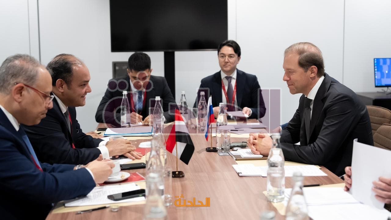 وزير التجارة يبحث مع كبري الشركات الروسية فرص التعاون المشترك