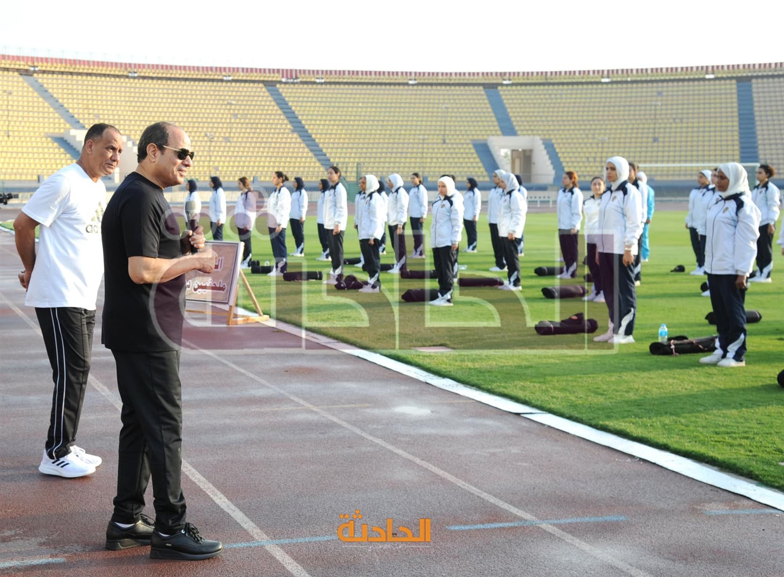 زيارة الرئيس السيسي للأكاديمية العسكرية