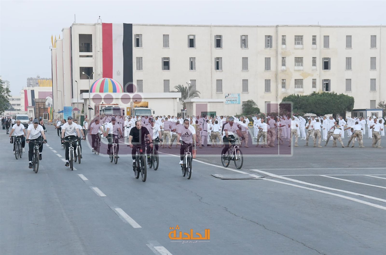 زيارة الرئيس السيسي للأكاديمية العسكرية