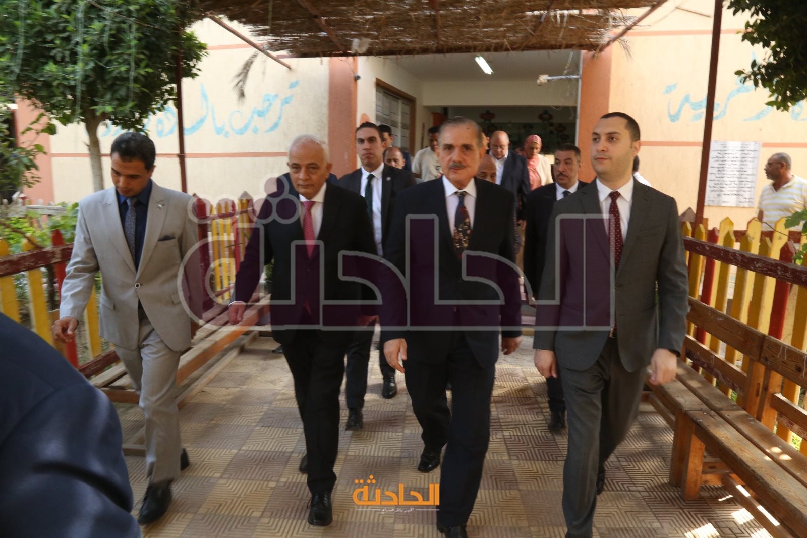 وزير والتعليم ومحافظ كفر الشيخ يتفقدان استراحات الثانوية العامة
