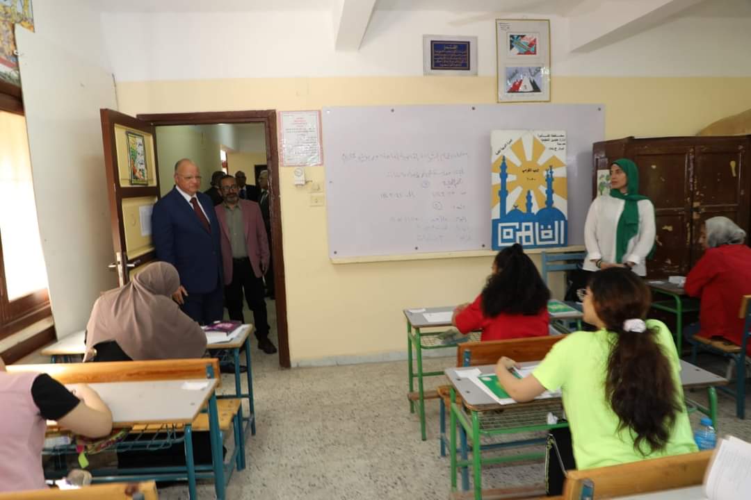 محافظ القاهرة يتفقد لجان�مدرستي طبرى الحجاز�ونوبار