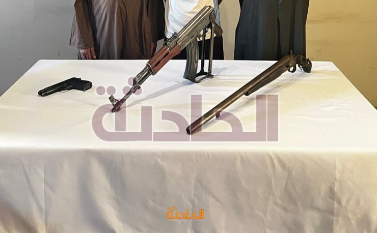 ضبط 8 قطع سلاح ناري و3 تجار مخدرات خلال جملة أمنية بالمنيا