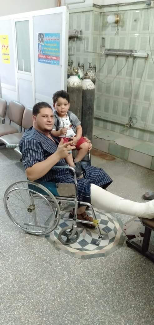 النقاش ضحية غدر صديقه بالمرج