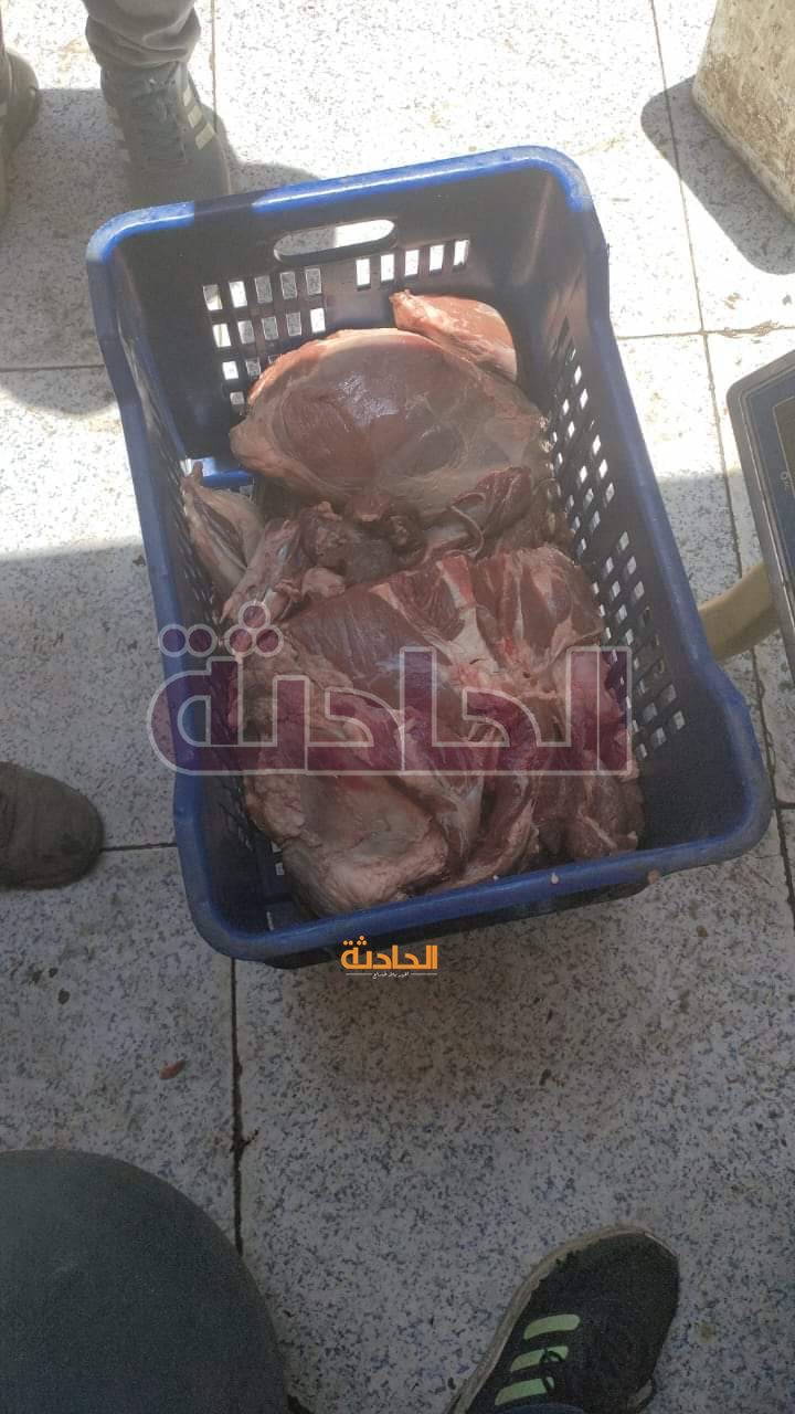 لحوم فاسدة