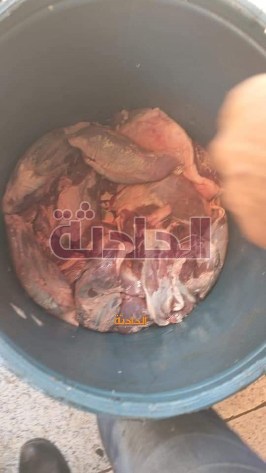 لحوم فاسدة