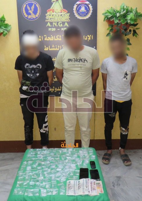ضبط 25 تاجر بحوزتهم مخدرات بملايين الجنيهات في 9 محافظات
