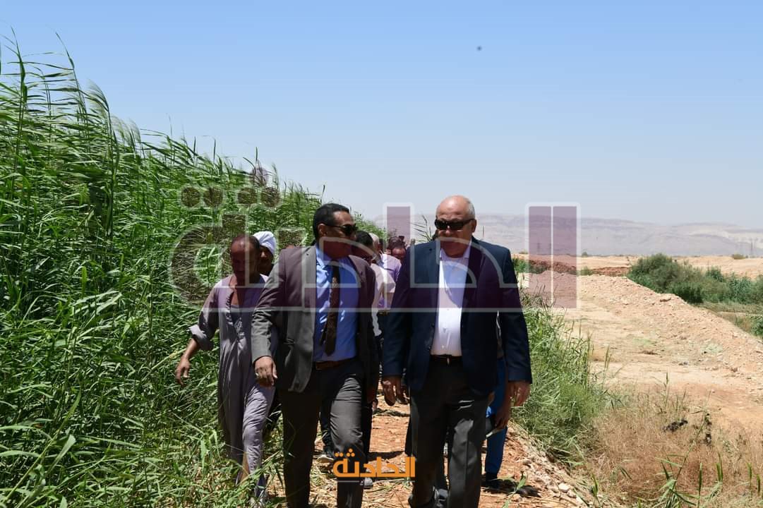 انهيار جسر� أحد أحواض الغابة الشجرية بالصالحية
