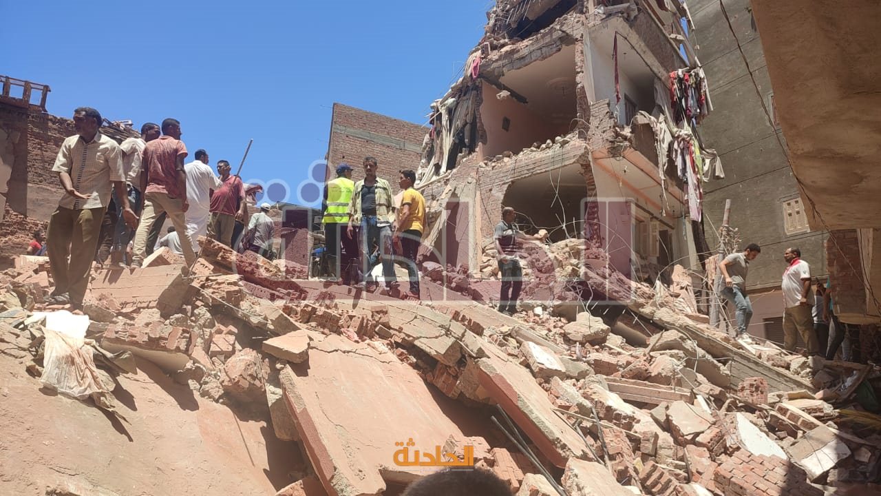 حصيلة عقار رشيد المنهار