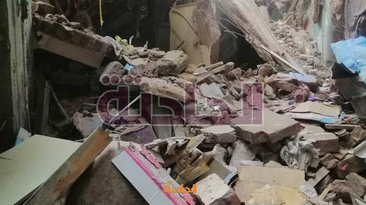 14 جثة و4 مصابين حصيلة انهيار عقار بحدائق القبة