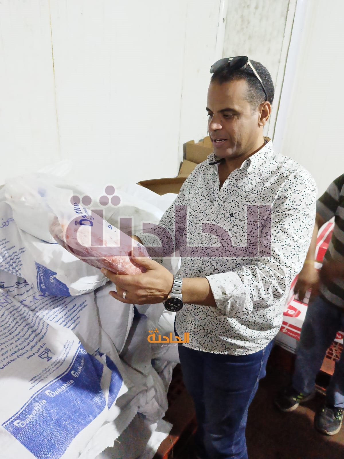 ضبط 4.5 طن دواجن وكبده ولحوم وأسماك فاسدة بالجيزة