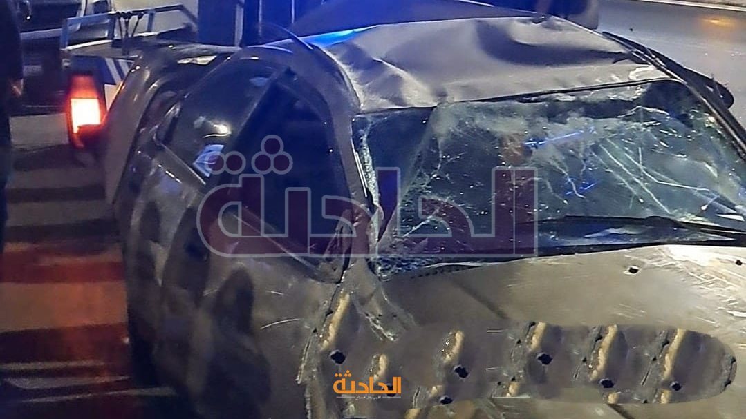 مصرع ربة منزل ونجلها�في حادث تصادم سيارتين ملاكي بالتجمع الخامس
