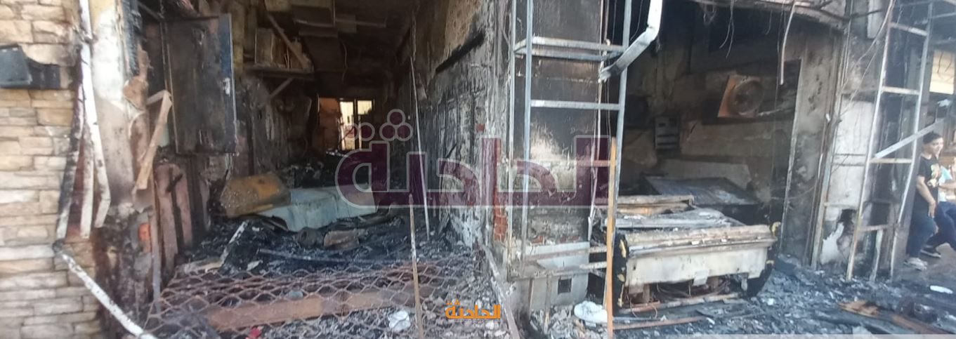 تفاصيل حريق محطة الرمل بالإسكندرية