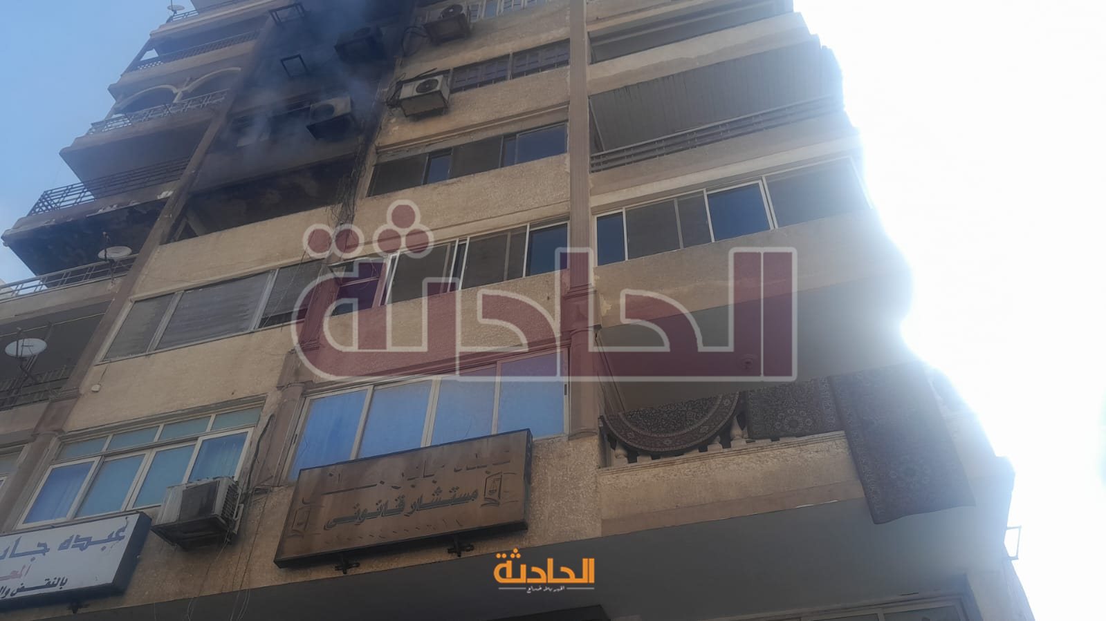 إصابة شخصين إثر حريق التهم طابقين في عقار بمدينة نصر