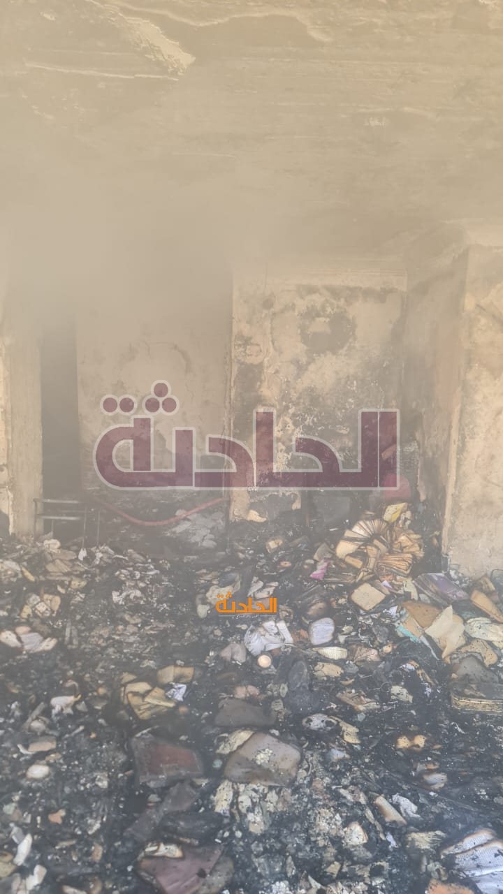 إصابة شخصين إثر حريق التهم طابقين في عقار بمدينة نصر