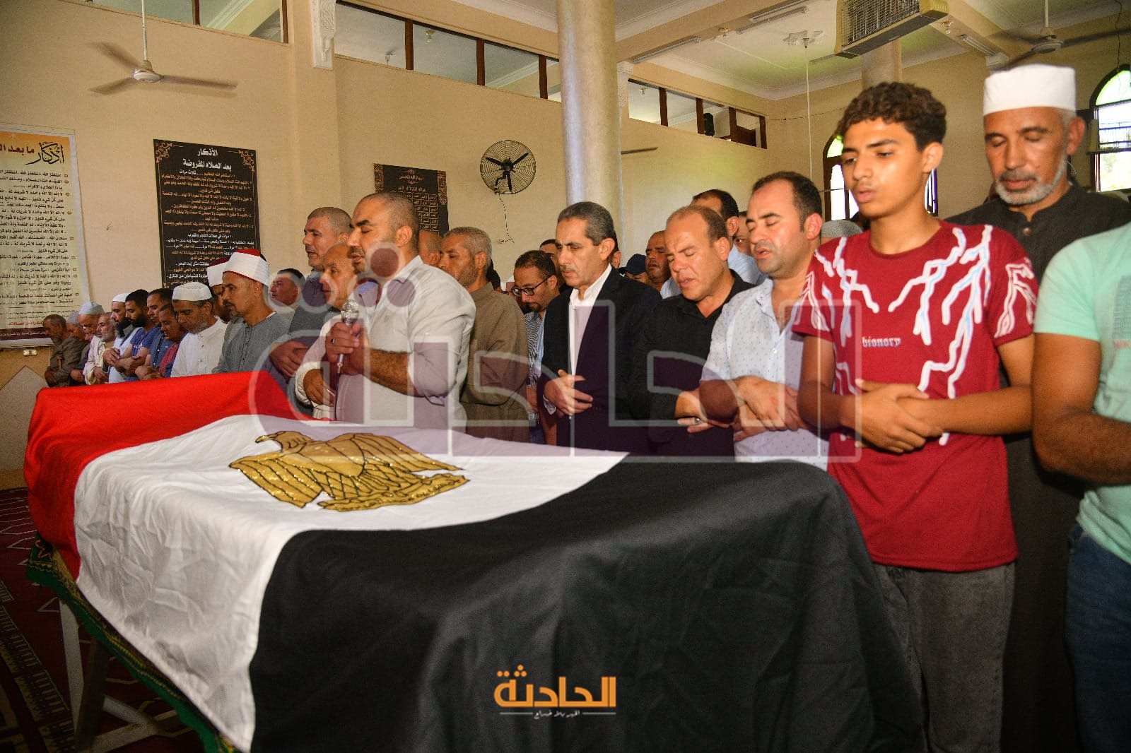 الجنازة العسكرية لشهداء العريش