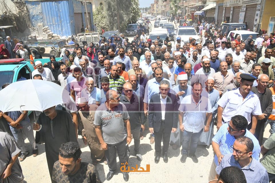 الجنازة العسكرية لشهداء العريش