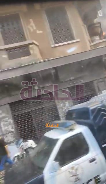 حريق وزارة الأوقاف