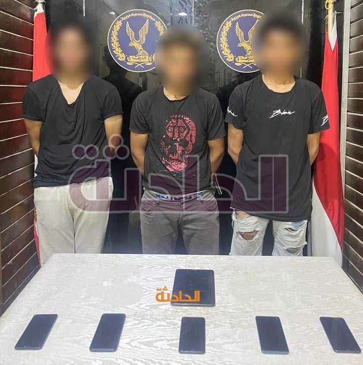 ضبط 7 عاطلين بتهمة سرقة الهواتف والشقق بالقاهرة