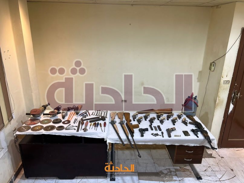 حملات أمنية في أسيوط وأسوان ودمياط