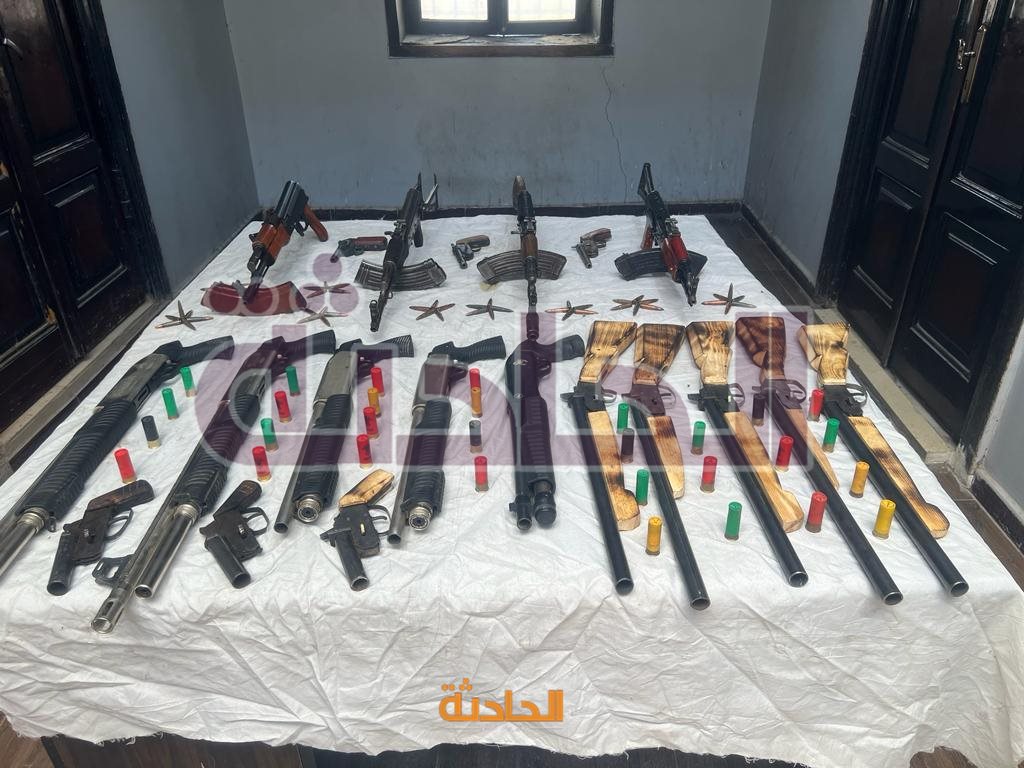 حملات أمنية في أسيوط وأسوان ودمياط