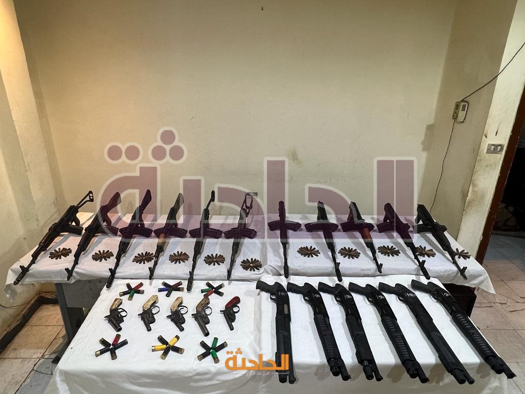 حملات أمنية في أسيوط وأسوان ودمياط