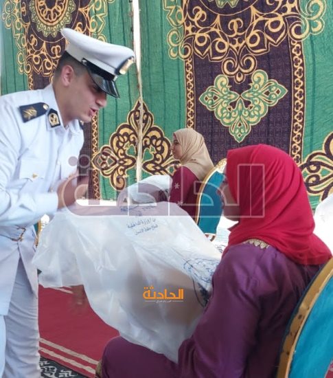 قافلة إنسانية وطبية بكفر الشيخ