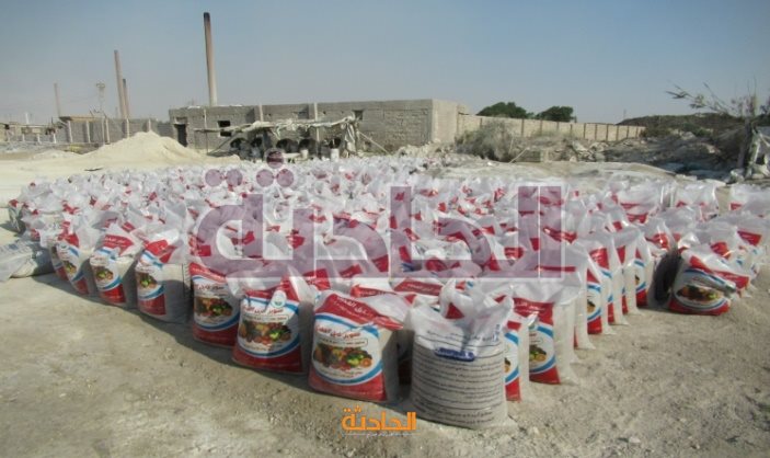ضبط مصنعين لإنتاج الأسمدة المغشوشة ومقلدة لكبرى الشركات في الصف
