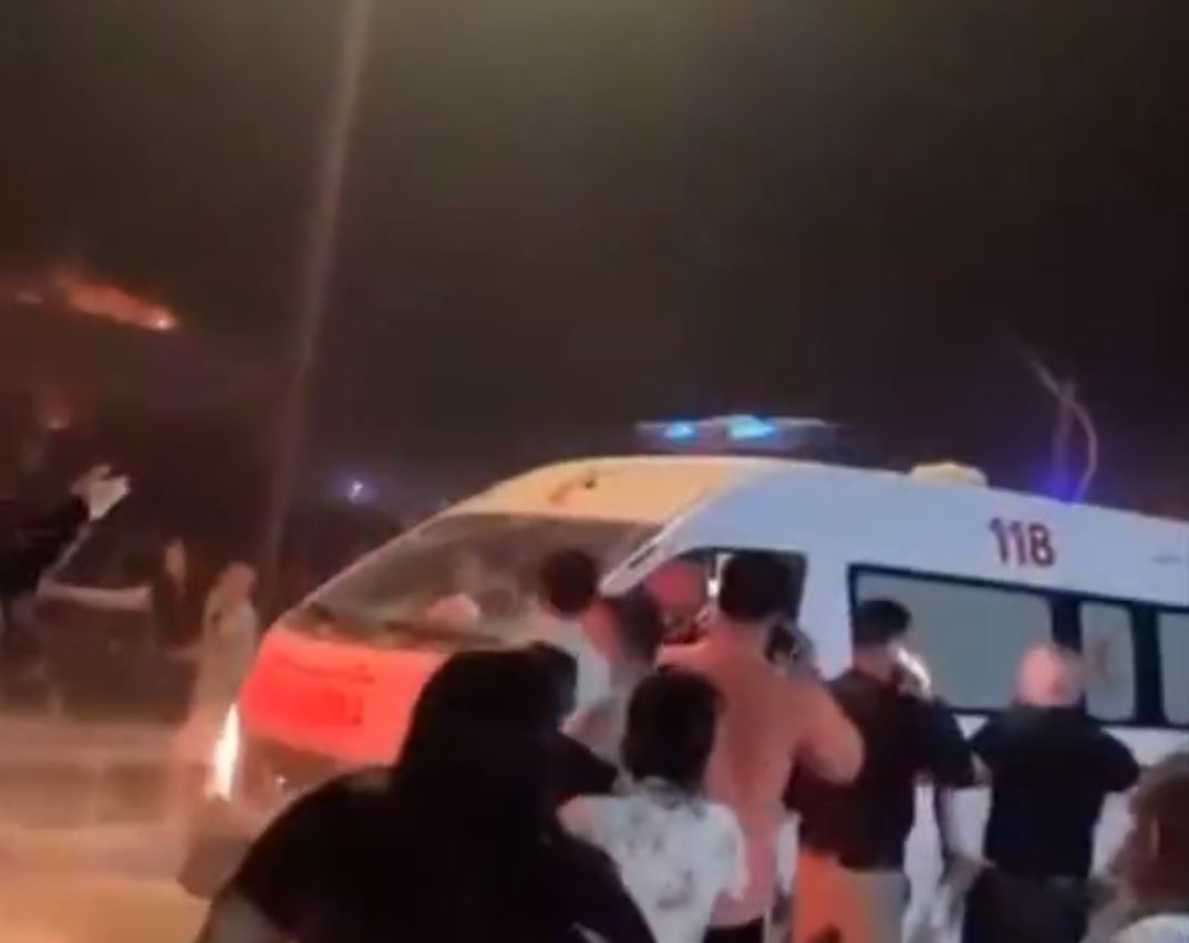 احتراق قاعة أعراس بمحافظة نينوى