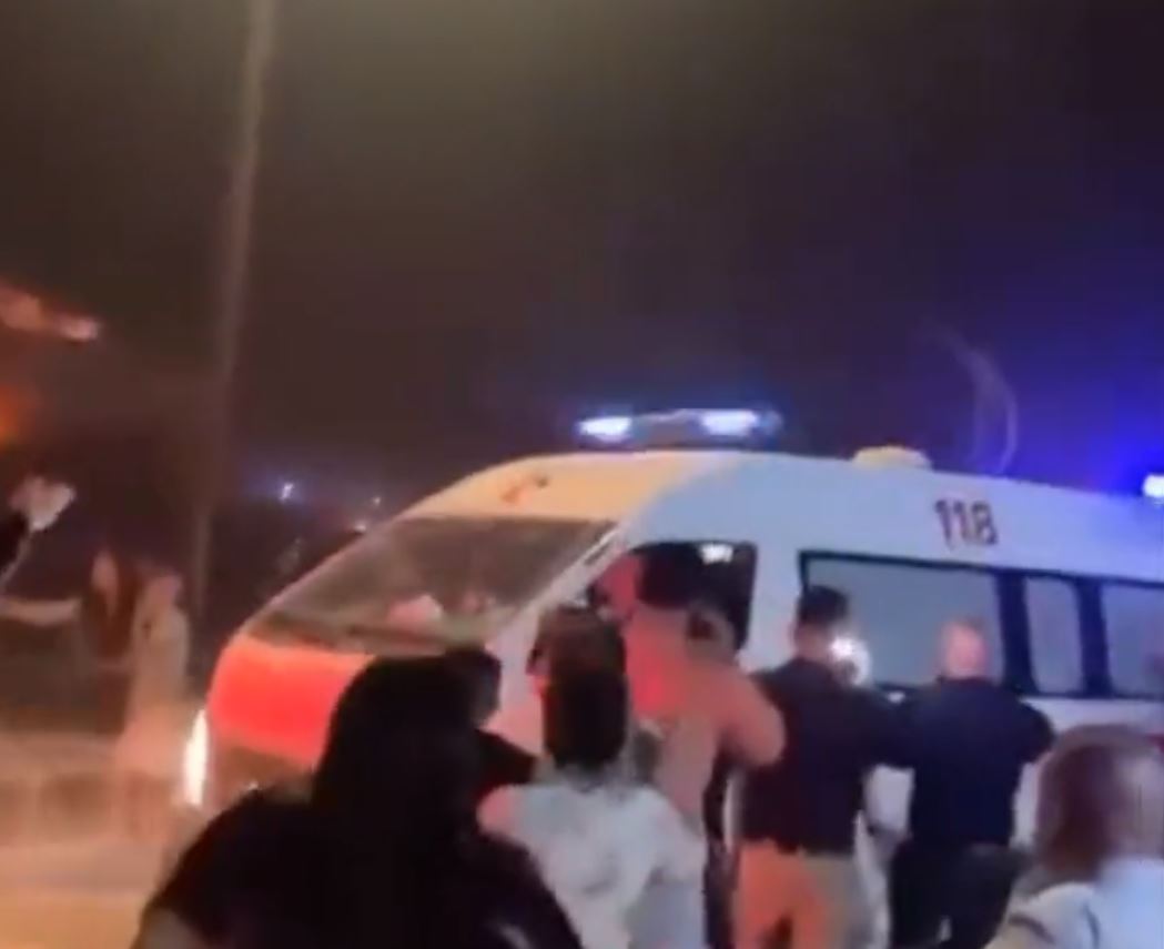 حريق قاعة مناسبات في العراق