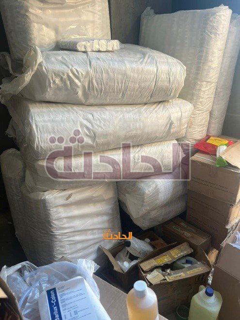 ضبط مستلزمات طبية منتهية الصلاحية بالسلام ومصنع إنتاج حلوى المولد مغشوشة في حلوان