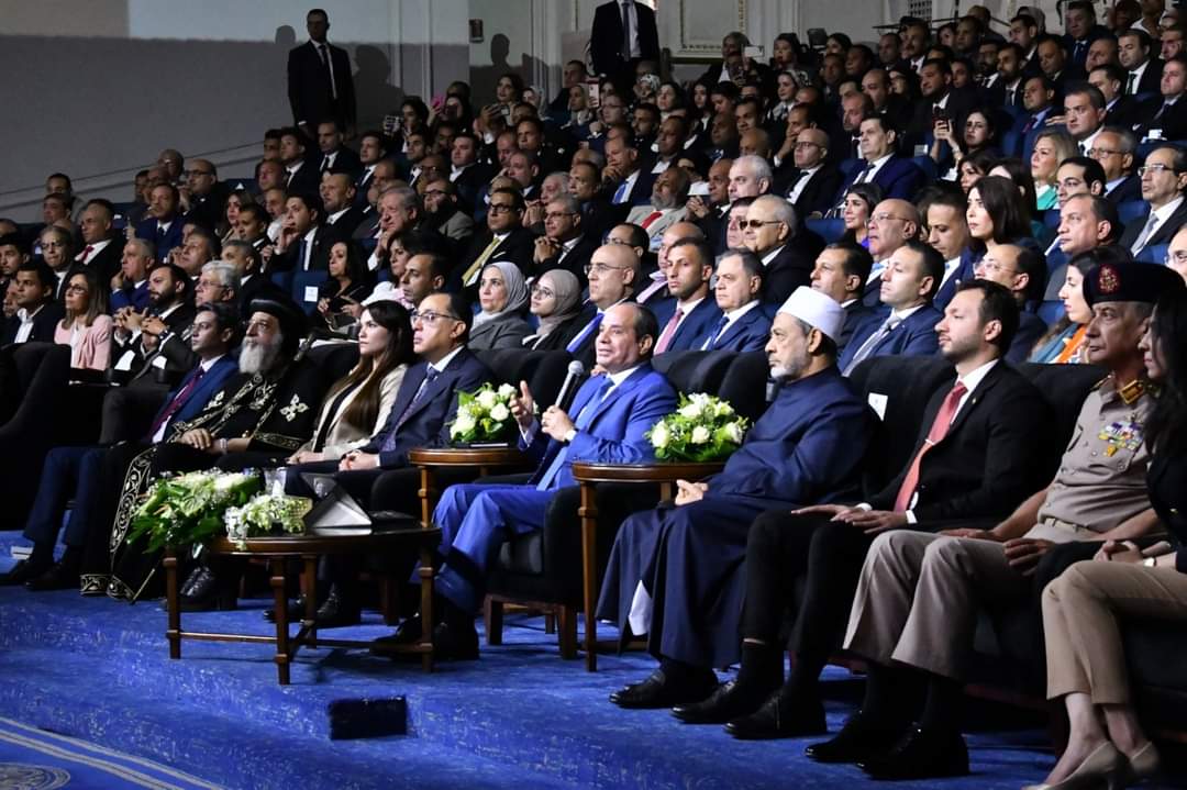 الرئيس السيسي خلال مؤتمر