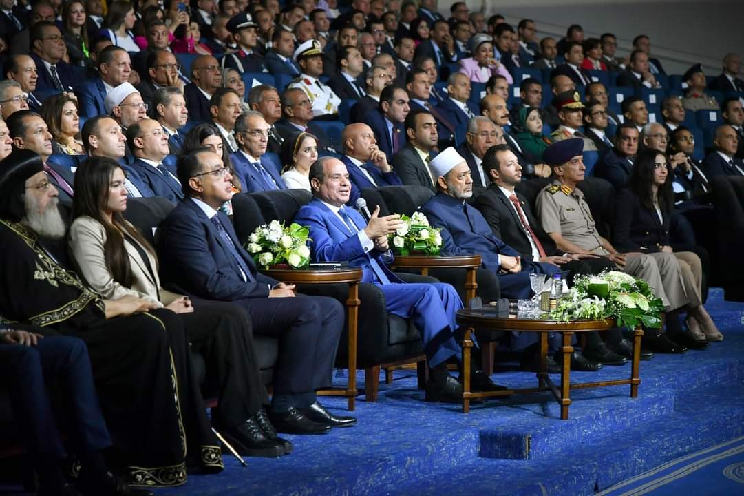 الرئيس السيسي خلال مؤتمر