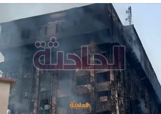 حريق مديرية أمن الإسماعيلية