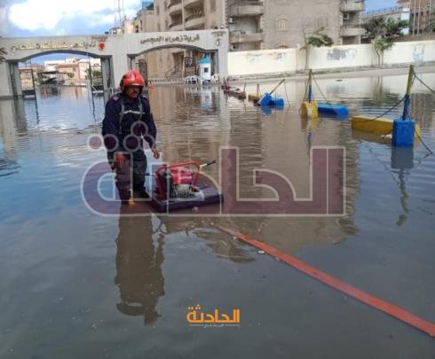 أمطار وسيول مطروح والإسكندرية